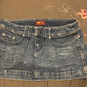 Stretch denim skirt for summer!!